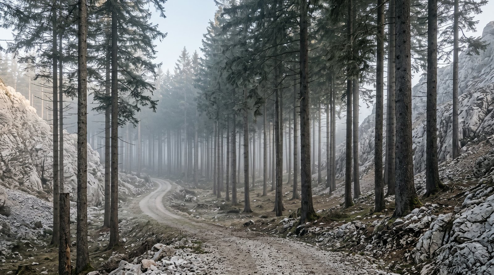 Forêt gérée du massif
