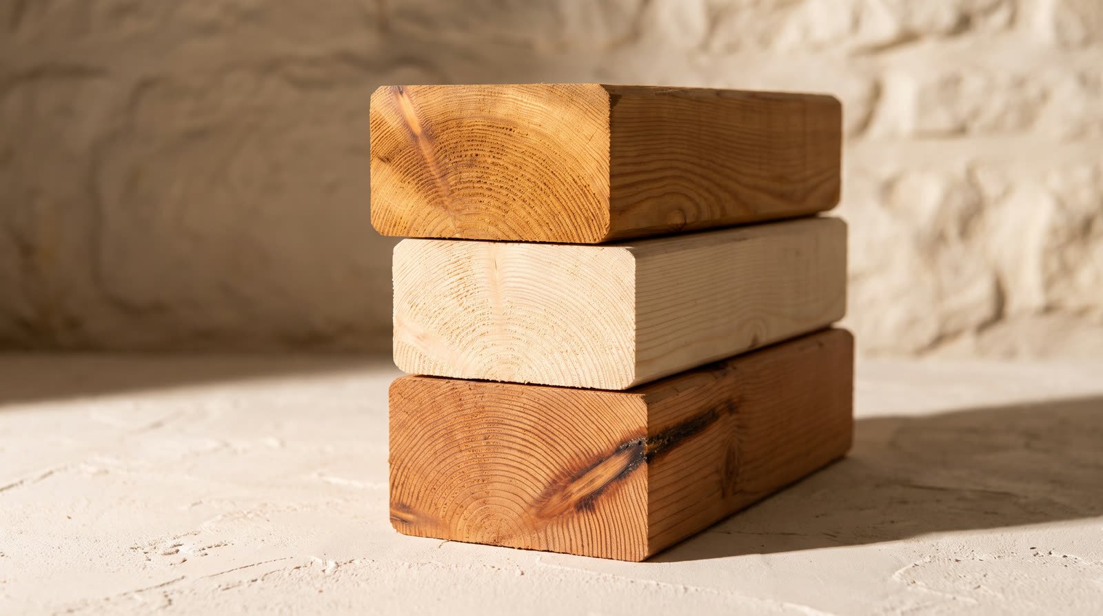 Bois de structure : douglas, épicéa, mélèze